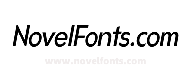 Gonzi Condensed PERSONAL USE Regular Italic