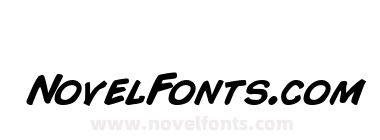 Comic Book Bold Italic