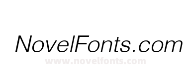 Helvetica LT Light Oblique