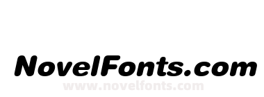 Helvetica Rounded LT Black Oblique