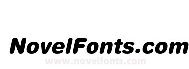 HelveticaRoundedLT-BlackObl