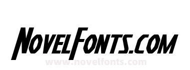 Heroes Assemble Expanded Italic