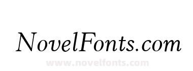 Horley Old Style MT Italic