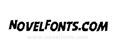Horroween Staggered Italic