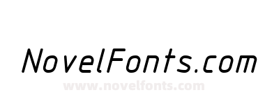ISOCPEUR Italic