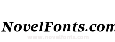 Isbell Bold Italic