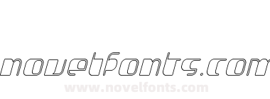 Jakone-OutlineItalic
