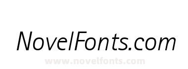 Libre SansSerif Light SSi Light Italic