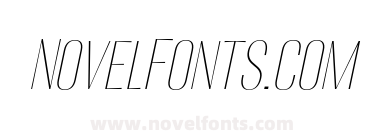 Migha Thin Condensed Slant