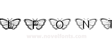Monogram Butterfly