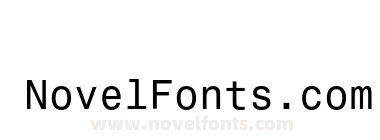 Monospace821BT-Roman