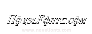 Cyberia Shadow Italic