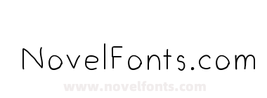 MyFirstFont