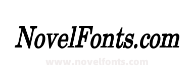 New Boston Thin Bold Italic