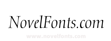 NofretBQ-LightItalic