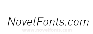 DIN-LightItalic