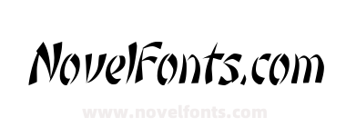 Orient1-Condensed Italic