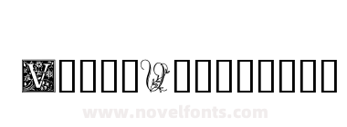 Ornamental Initials V
