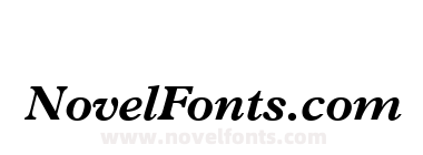 Plantin Bold Italic