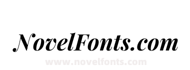 Playfair Display Bold Italic