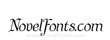 Quill Sword Light Italic