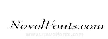 ReedFont Wd Italic