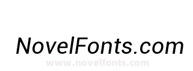 Roboto Italic