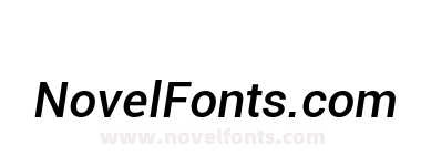 Roboto Medium Italic