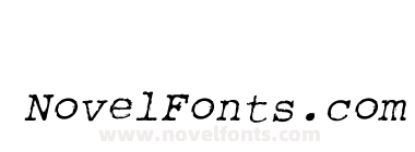 Rough_Typewriter Italic