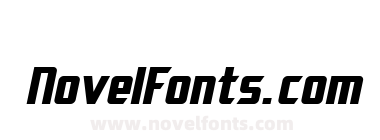 SF Electrotome Bold Oblique