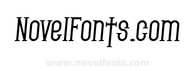 SF Gothican Bold Italic