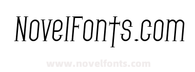 SF Gothican Italic