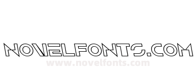 SF Solar Sailer Outline Italic