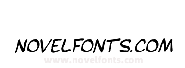 SF Toontime Blotch Italic