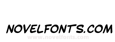 SF Toontime Bold Italic