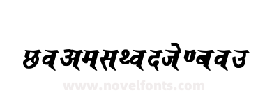 Saroj Bold Italic