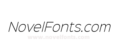 Sinkin Sans 200 X Light Italic