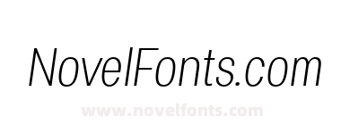 Specify PERSONAL Condensed Light Italic