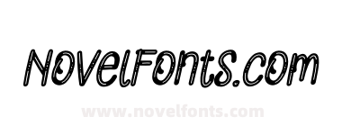 Striped Cats Italic PERSONAL Italic