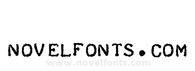 Teleprinter Bold Italic