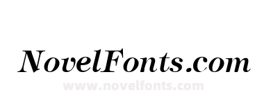 Timbrel Bold Italic