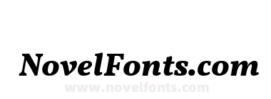 Vollkorn ExtraBold Italic