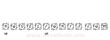 Winter Ribbon Monogram Regular