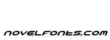 Yukon Tech Expanded Italic