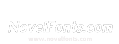 Zoya Bold Outline Italic