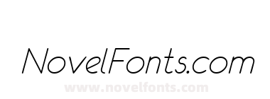 eurofurence light  italic
