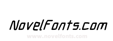 Electronic Black SuperItalic