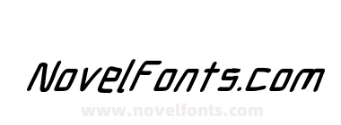 Electronic Black UltraItalic