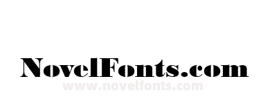 Bodoni Becker Black