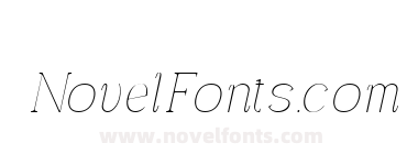 Carlgine Thin Italic